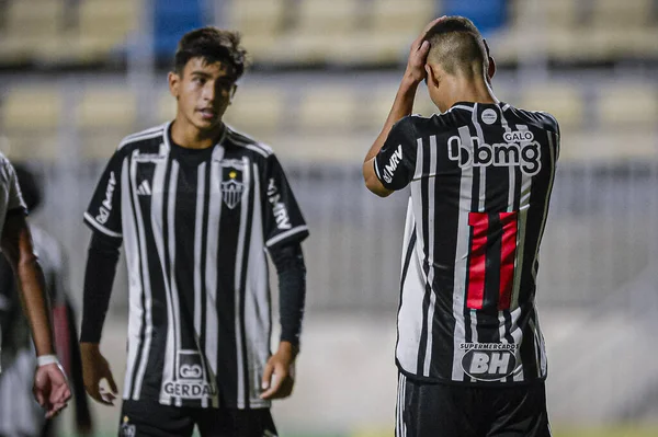 SAO PAULO (SP), Brazil 01 / 13 / 2024 - CUP SAO PAULO DE FOOTBOL JUNIOR ATLETICO Santana de Parnaiba MINEIRO (Ska Brasil), Sao Paulo Eyaleti Belediyesi, bu Cumartesi, 13 Ocak 2024. 