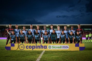 Sao Paulo (SP), 01 / 17 / 2024 -COPA / SP / BOTAFOGO SP Osasco 'daki Jose Liberatti stadyumunda, 17 Ocak 2024 akşamı. 