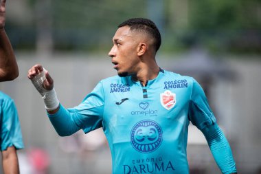 Sao Paulo (SP), Brezilya 01 / 17 / 2024 - COPA SP, 17 Ocak 2024 Çarşamba günü öğleden sonra IBRACHINA 'ya karşı. 