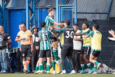 Sao Paulo (SP), Brezilya 01 / 17 / 2024 - COPA SP, 17 Ocak 2024 Çarşamba günü öğleden sonra IBRACHINA 'ya karşı. 