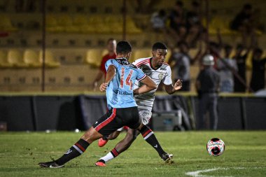 Sao Paulo (SP), 01 / 17 / 2024 -COPA / SP / BOTAFOGO SP Osasco 'daki Jose Liberatti stadyumunda, 17 Ocak 2024 akşamı. 
