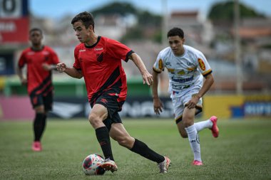 Franca (SP), Brezilya 01 / 18 / 2024 -COPA - ATHLETICO PARANAENSE 'ye karşı, bu Perşembe, 18 Ocak 2024.