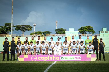 Franca (SP), Brezilya 01 / 18 / 2024 -COPA - ATHLETICO PARANAENSE 'ye karşı, bu Perşembe, 18 Ocak 2024.