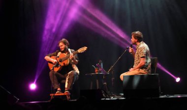 Rio de Janeiro (RJ), 01 / 18 / 2024 - SHOW / MUSICA / VIVO / RJ - Antonio Zambujo ve Yamandu Costa gösterisi, bu Perşembe, 18 Ocak 2024. 