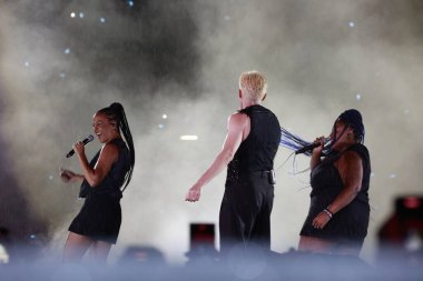 Sao Paulo (SP), Brezilya 01 / 20 / 2024 - SuPERTURNE 'nin galası şarkıcı Jao tarafından, Sao Paulo Allianz Parque' da, bu Cumartesi, 20 Ocak 2024. Brezilya 'da 15 gösteri planlandı. 