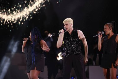 Sao Paulo (SP), Brezilya 01 / 20 / 2024 - SuPERTURNE 'nin galası şarkıcı Jao tarafından, Sao Paulo Allianz Parque' da, bu Cumartesi, 20 Ocak 2024. Brezilya 'da 15 gösteri planlandı. 