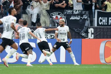 Sao Paulo (SP), Brezilya 01 / 21 / 2024 - PAULISTAO vs CORINTHIANS Doğu Sao Paulo-SP, bu Pazar gecesi, 21 Ocak 2024. 