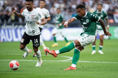 Sao Paulo (SP), Brezilya 01 / 21 / 2024 - PAULISTAO vs CORINTHIANS Doğu Sao Paulo-SP, bu Pazar gecesi, 21 Ocak 2024. 