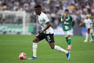 Sao Paulo (SP), Brezilya 01 / 21 / 2024 - PAULISTAO vs CORINTHIANS Doğu Sao Paulo-SP, bu Pazar gecesi, 21 Ocak 2024. 