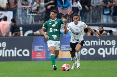 Sao Paulo (SP), Brezilya 01 / 21 / 2024 - PAULISTAO vs CORINTHIANS Doğu Sao Paulo-SP, bu Pazar gecesi, 21 Ocak 2024. 