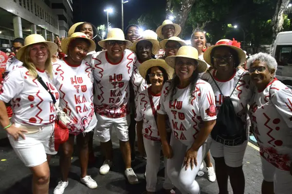 Rio Janeiro Brasil 2024 Escuela Samba Salgueiro Celebra Este Domingo —  Fotos de Stock