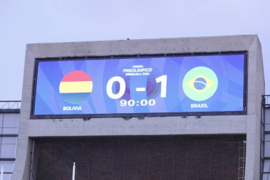 Caracas (VEN), 01 / 23 / 2024 VENEZUELA vs BRAZIL Brigido Iriarte in Caracas, Venezuela, bu Salı, 23 Ocak 2024. Brezilya takımı maçı 1-0 kazandı..