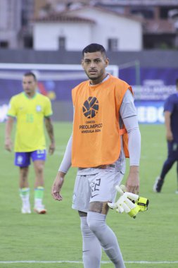 Caracas (VEN), 01 / 23 / 2024 VENEZUELA vs BRAZIL Brigido Iriarte in Caracas, Venezuela, bu Salı, 23 Ocak 2024. Brezilya takımı maçı 1-0 kazandı..