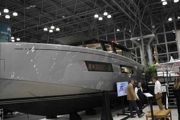 New York Boat Show Januari 2024 New York Usa Volgens — Stockfoto