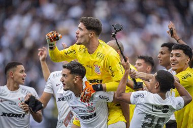 SAO PAULO (SP), Brezilya 01 / 25 / 2024 - CUP SAO PAULO DE FOOTBOL JUNIOR CORINTHIANS Neo Quimica Arena (Arena Corinthians), Sao Paulo şehrinin doğu bölgesinde, bu Perşembe, 25 Ocak 2024.