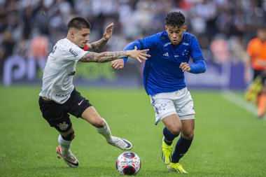 SAO PAULO (SP), Brezilya 01 / 25 / 2024 - CUP SAO PAULO DE FOOTBOL JUNIOR CORINTHIANS Neo Quimica Arena (Arena Corinthians), Sao Paulo şehrinin doğu bölgesinde, bu Perşembe, 25 Ocak 2024.