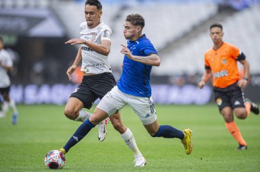 SAO PAULO (SP), Brezilya 01 / 25 / 2024 - CUP SAO PAULO DE FOOTBOL JUNIOR CORINTHIANS Neo Quimica Arena (Arena Corinthians), Sao Paulo şehrinin doğu bölgesinde, bu Perşembe, 25 Ocak 2024.