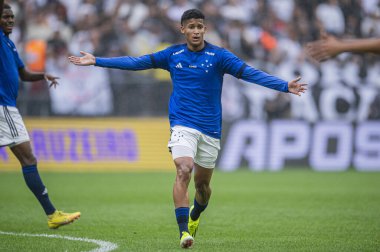 SAO PAULO (SP), Brezilya 01 / 25 / 2024 - CUP SAO PAULO DE FOOTBOL JUNIOR CORINTHIANS Neo Quimica Arena (Arena Corinthians), Sao Paulo şehrinin doğu bölgesinde, bu Perşembe, 25 Ocak 2024.