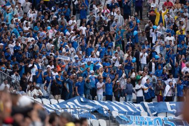 Sao Paulo (SP), Brezilya 01 / 25 / 2024 - COPA SP bu Perşembe gecesi CORINTHIANS 'a karşı, 25 Ocak 2024. Korintliler 1-0 kazandı ve şampiyon oldular..