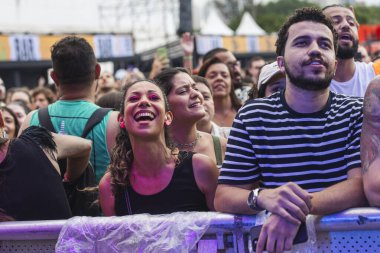 Sao Paulo (SP), 01 / 27 / 2024 CARNIVAL / BLOCO DO SILVA Bloco do Silva bu Cumartesi, Latin Amerika Anıtı 'nda 