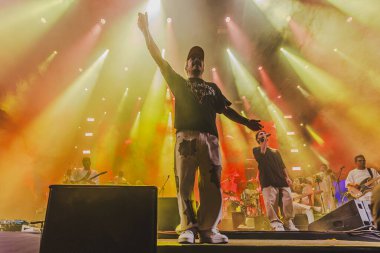 Sao Paulo (SP), 01 / 27 / 2024 CARNIVAL / BLOCO DO SILVA Silva Marcelo D2 'yi Bloco do Silva' da, Sao Paulo 'daki Latin Amerika Anıtı' nda karşıladı (27)