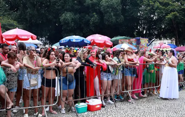Rio Janeiro Brazílie 2024 Tradiční Carioca Slavnostní Blok Známý Pro — Stock fotografie