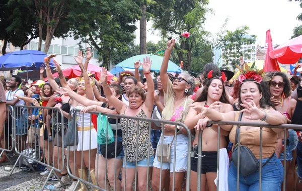 Rio Janeiro Brésil 2024 Fêtes Traditionnelles Carioca Bloc Connu Pour — Photo