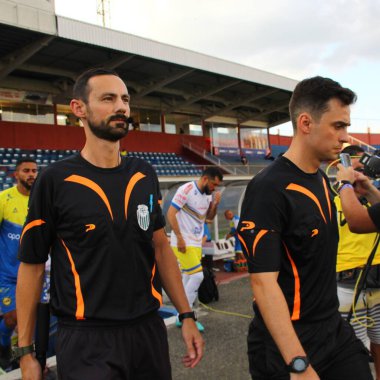 CURITIBA (PR), 01 / 30 / 2024 - CHAMPIONSHIP PARANAENSE 2024 / ANDRAUS / SAO JOSEENSESESESESESESESE- Andraus ile Sao Joseense arasındaki maç sırasında Salı gecesi Durival Brito e Silva Stadyumu 'nda düzenlenen 2024 Paranense Şampiyonası 5. 