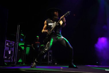 Sao Paulo (SP), Brezilya 31 / 01 / 2024 - Velvet Chains Band Show, Espaco Unimed, Barra Funda, Sao Paulo, bu Çarşamba gecesi, 31 Ocak 2024