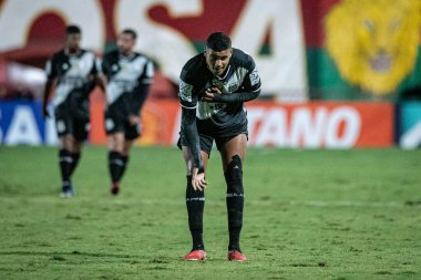 Sao Paulo (SP), Brezilya 31 / 01 / 2024 - Campeonato Paulista 2024 'ün dördüncü turu için geçerli olan Portuguesa ile Ponte Preta arasındaki maç, bu Çarşamba gecesi Sao Paulo-SP' deki Estadio Oswaldo Teixeira Duarte, Caninde 'de yapıldı.