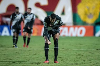 Sao Paulo (SP), Brezilya 31 / 01 / 2024 - Campeonato Paulista 2024 'ün dördüncü turu için geçerli olan Portuguesa ile Ponte Preta arasındaki maç, bu Çarşamba gecesi Sao Paulo-SP' deki Estadio Oswaldo Teixeira Duarte, Caninde 'de yapıldı.