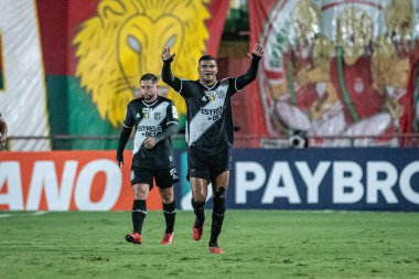 Sao Paulo (SP), Brezilya 31 / 01 / 2024 - Campeonato Paulista 2024 'ün dördüncü turu için geçerli olan Portuguesa ile Ponte Preta arasındaki maç, bu Çarşamba gecesi Sao Paulo-SP' deki Estadio Oswaldo Teixeira Duarte, Caninde 'de yapıldı.