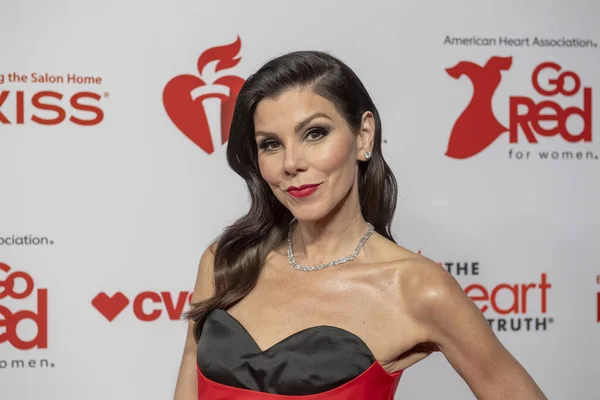 stock image The American Heart Association's Red Dress Collection Concert 2024. January 31, 2024, New York, New York, USA: Heather Dubrow attends The American Heart Association's Red Dress Collection Concert 2024 at Jazz at Lincoln Center 