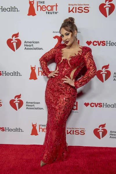 American Heart Association Red Dress Collection Concert 2024 Inglés Enero — Foto de Stock