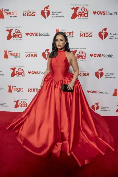 Amerikan Kalp Derneği 'nin Kırmızı Elbise Koleksiyon Konseri 2024. 31 Ocak 2024, New York, ABD: Demi Lovato, Lincoln Center 'daki Jazz' da Amerikan Kalp Birliği 'nin Kırmızı Elbise Koleksiyon Konseri 2024' e katıldı. 