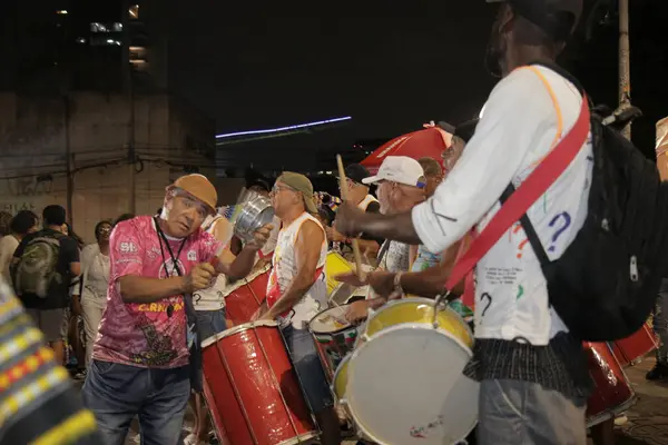 Sao Paulo 2024 Banda Bantanta Folia Inaugura Carnaval Oficial Abasp — Foto de Stock