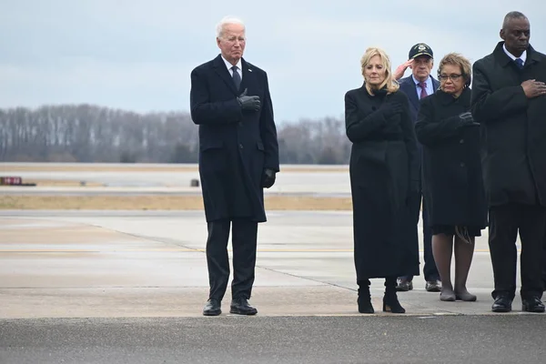 Presidente Dos Eua Joe Biden Primeira Dama Dos Eua Jill — Fotografia de Stock