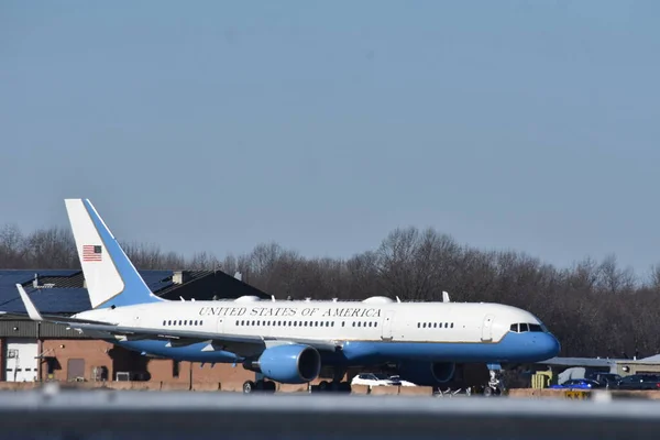 Военно Воздушные Силы Два Вице Президентом Соединенных Штатов Камалой Харрис — стоковое фото
