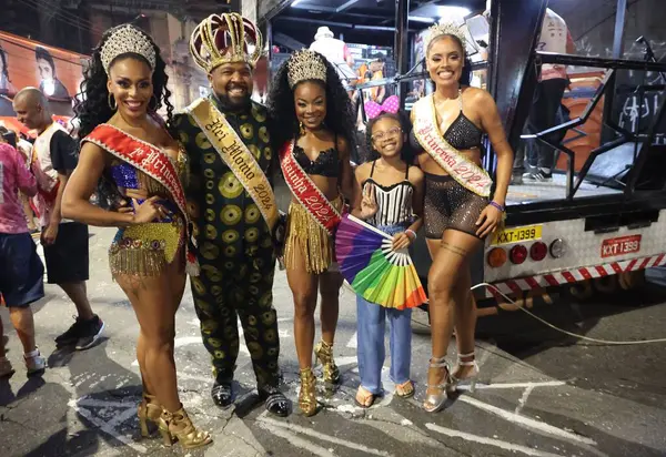 Sao Paulo Brasil 2024 Banda Bantanta Folia Inaugura Carnaval Oficial —  Fotos de Stock