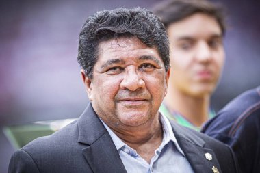 BELO HORIZONTE (MG), 04 / 02 / 2024 - Palmeiras ile Sao Paulo arasında oynanan maçta Edinaldo Rodrigues, 2024 Brezilya Süper Kupası final maçı için geçerliydi.