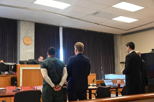 Cesar Santana Aparece Tribunal Superior Condado Hudson Jersey City Nova — Fotografia de Stock