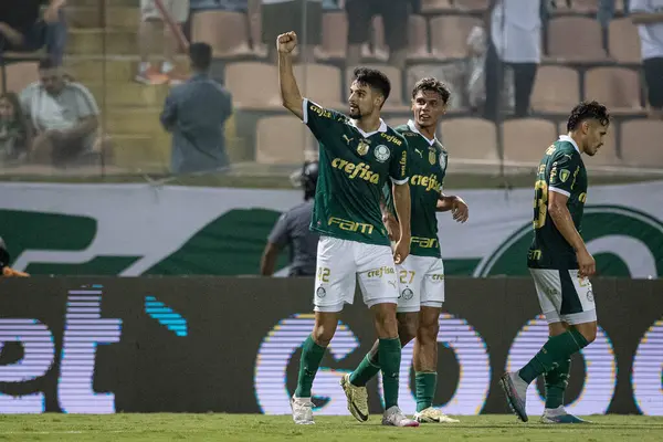 Barueri (SP), Brezilya 02 / 07 / 2024 - Maç PAULISTAO ile PALMEIRAS bu Perşembe, 7 Şubat 2024. 