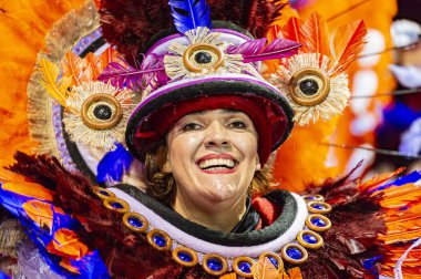 SAO PAULO (SP), 02 / 10 / 2024 - Sao Paulo samba okullarının geçit töreni sırasında Tom Maior, Sao Paulo Sambadrome 'un kuzey bölgesindeki Anhembi Sambadrome' da düzenlenen samba okullarının geçit törenleri için geçerlidir.