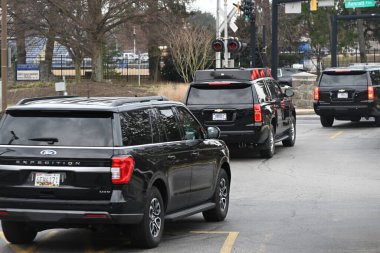 ABD Başkanı Joe Biden Jos A 'yı ziyaret etti. Greenville, Delaware 'deki banka. 10 Şubat 2024, Greenville, Delaware, ABD Başkanı Joe Biden Jos A 'yı ziyaret etti. Bank, Cumartesi öğleden sonra Bayan Robino 'nun İtalyan Restoranı' nda öğle yemeğinden sonra.