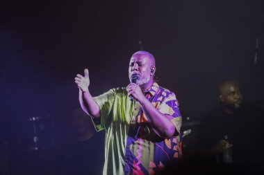 Sao Paulo (SP), 02 / 09 / 2024 - CARNIVAL / CAMAROTE / ESSEPE / SP - Camarote Essepe 'deki Singer Pericles gösterisi, özel grubun bu Cuma gecesi Anhembi' de düzenlenen geçit törenlerinin birinci gecesi, 9 Şubat 2024. 