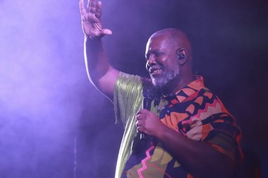 Sao Paulo (SP), 02 / 09 / 2024 - CARNIVAL / CAMAROTE / ESSEPE / SP - Camarote Essepe 'deki Singer Pericles gösterisi, özel grubun bu Cuma gecesi Anhembi' de düzenlenen geçit törenlerinin birinci gecesi, 9 Şubat 2024. 