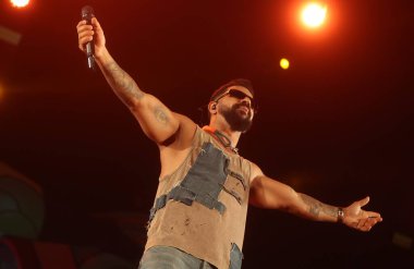 SAO PAULO Brezilya 02 / 10 / 2024. Dennis DJ 'in sunumu, 10 Şubat 2024 Cumartesi günü Sao Paulo şehrindeki Karnaval Festivali' nde..