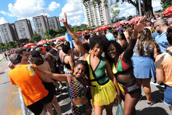 Sao Paulo Brezilya 2024 Şarkıcı Iza Yeni Blok Bonde Pesadao — Stok fotoğraf