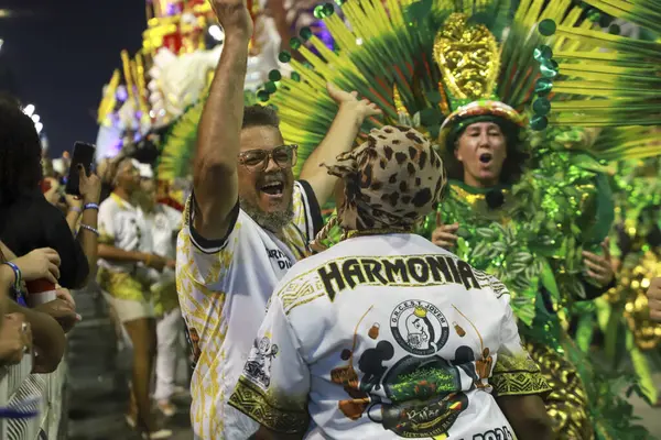 Sao Paulo Brazil 2024 Parade Torcida Jovem Samba School Valid — Stock Photo, Image