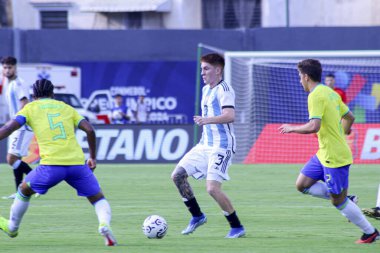 Caracas (VEN), 11 / 02 / 2024 PRE-OLYMPIC of VENEZUELA - BRAZIL, bu Pazar, 11 Şubat 2024. 